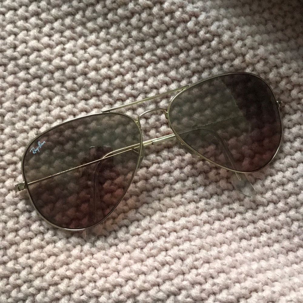 Ray-Ban aviator sunglasses